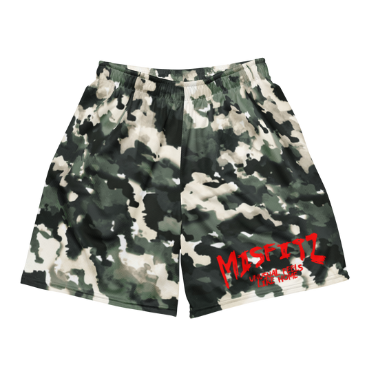 Misfitz Camo Basketball Shorts