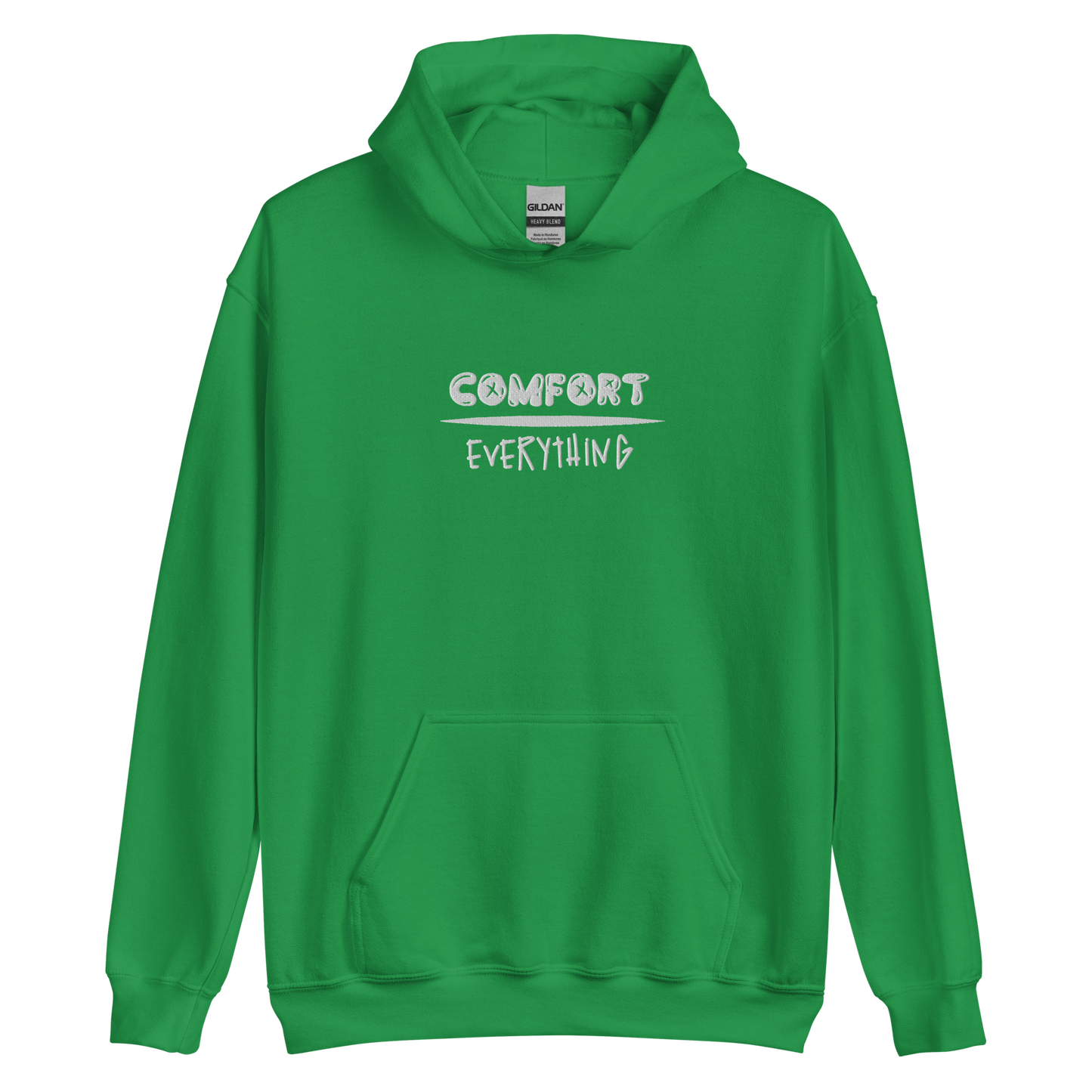 Comfort Over Everything Embroidered Hoodie