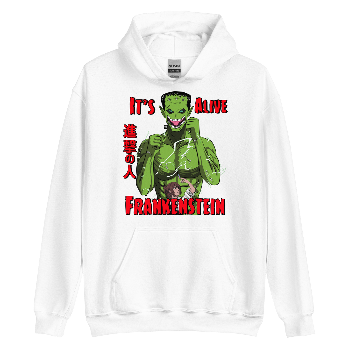 Eren X Frankenstein Monster Hoodie
