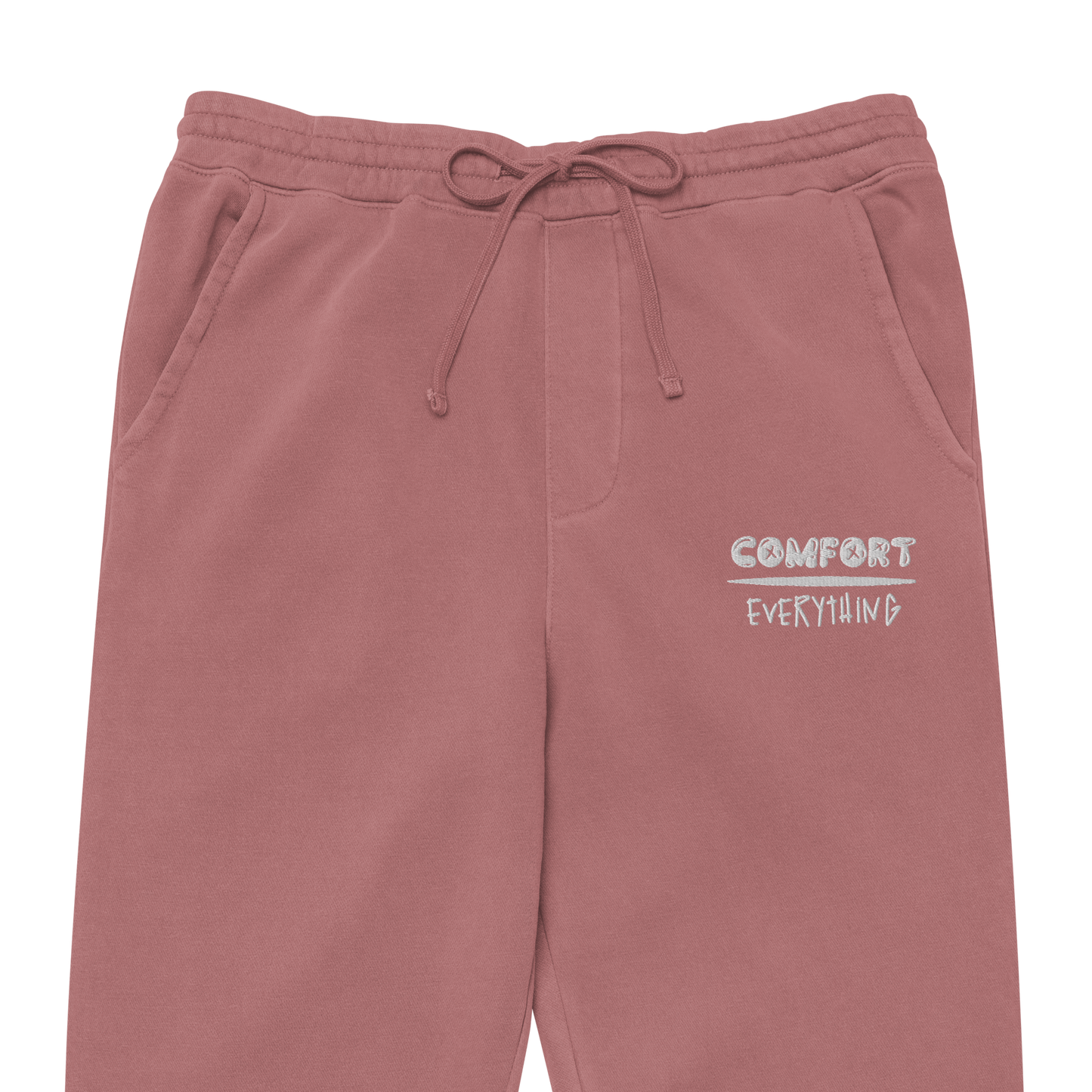 Comfort Over Everything pigment-dyed sweatpants